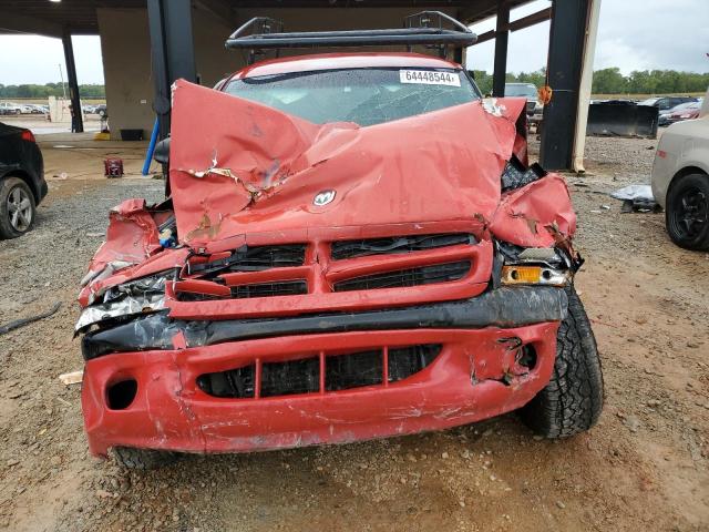 1B7GL22X0XS153178 - 1999 DODGE DAKOTA RED photo 5