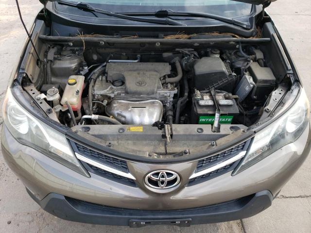 2T3BFREV0FW348210 - 2015 TOYOTA RAV4 LE BROWN photo 12