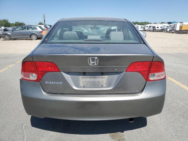 1HGFA16836L054878 - 2006 HONDA CIVIC EX GRAY photo 6