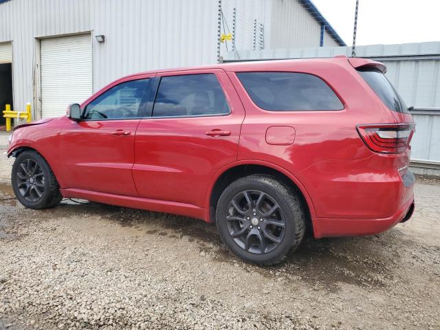 1C4SDHCT9FC849813 - 2015 DODGE DURANGO R/T RED photo 2