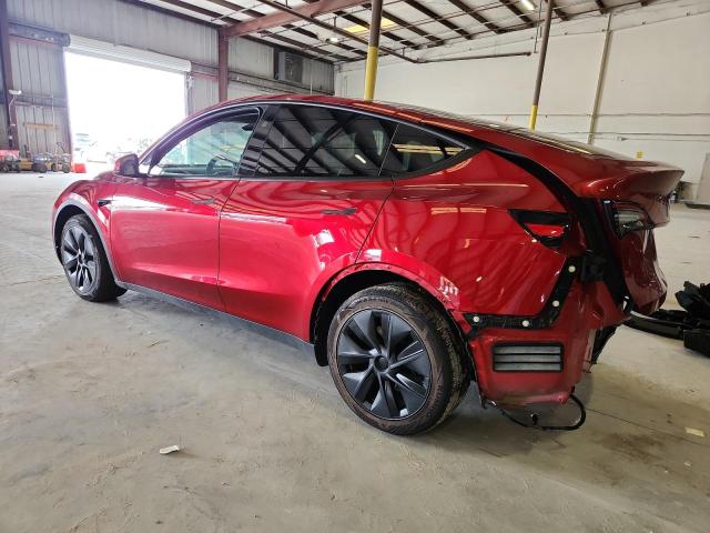 7SAYGDED2RF132793 - 2024 TESLA MODEL Y RED photo 2