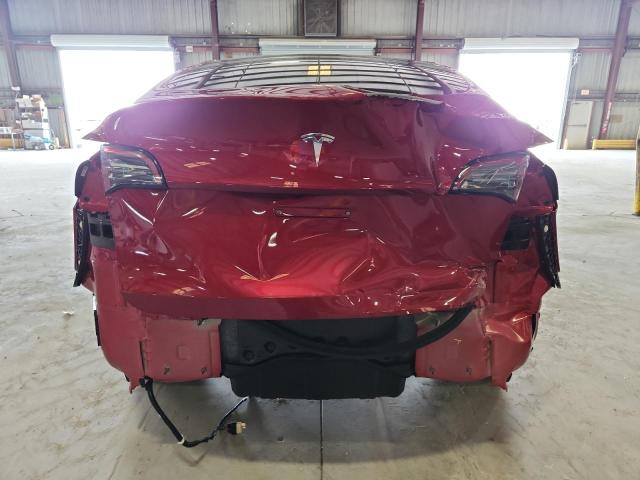 7SAYGDED2RF132793 - 2024 TESLA MODEL Y RED photo 6