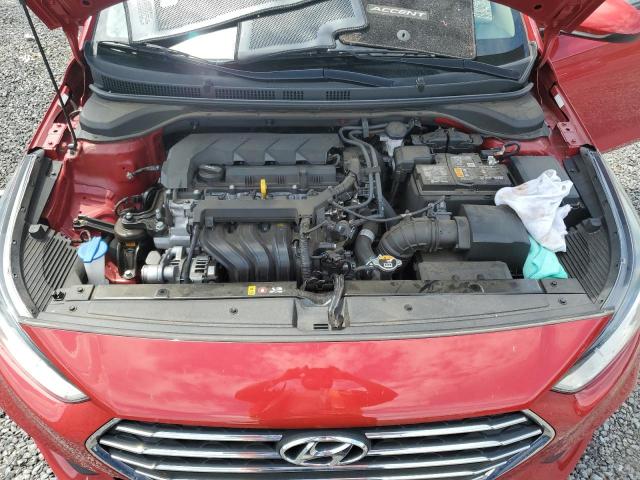 3KPC24A67NE165575 - 2022 HYUNDAI ACCENT SE RED photo 11