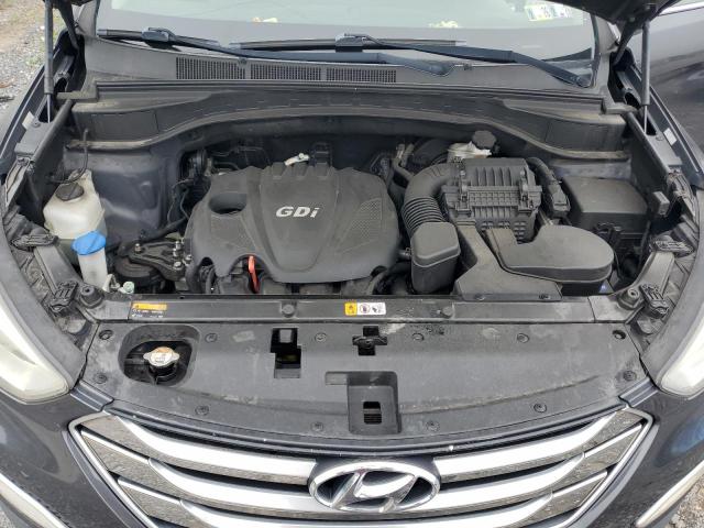 5XYZUDLB1FG295998 - 2015 HYUNDAI SANTA FE S GRAY photo 12