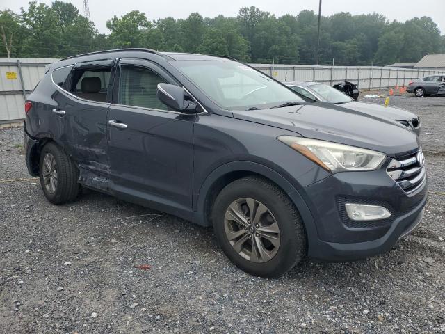 5XYZUDLB1FG295998 - 2015 HYUNDAI SANTA FE S GRAY photo 4