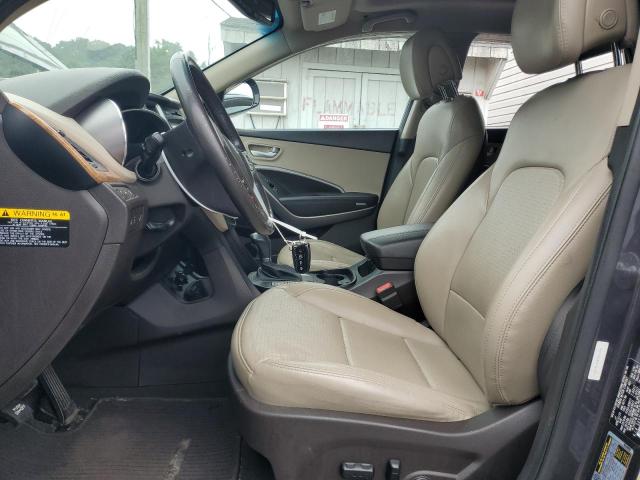 5XYZUDLB1FG295998 - 2015 HYUNDAI SANTA FE S GRAY photo 7