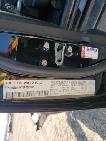 1C6RR7KT7PS563873 - 2023 RAM 1500 CLASSIC TRADESMAN Чорний фото 12