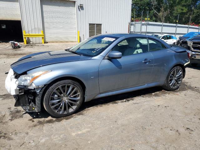 JN1CV6FE6FM810449 - 2015 INFINITI Q60 BASE BLUE photo 1