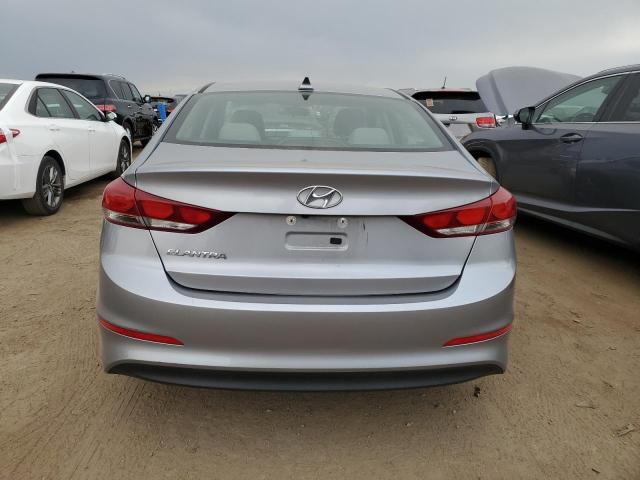 5NPD84LF5HH038601 - 2017 HYUNDAI ELANTRA SE SILVER photo 6