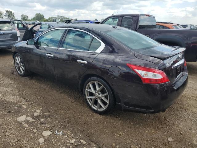 1N4AA5AP4BC849291 - 2011 NISSAN MAXIMA S BLACK photo 2