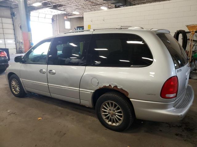 1C4GT64L0YB676445 - 2000 CHRYSLER TOWN & COU LIMITED SILVER photo 2