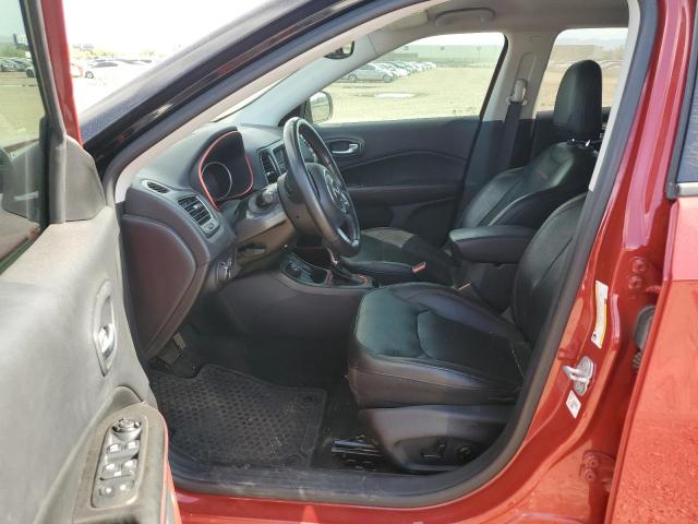 3C4NJDDB2JT234764 - 2018 JEEP COMPASS TRAILHAWK RED photo 7