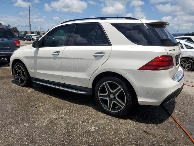 4JGDA5HB8JB101791 - 2018 MERCEDES-BENZ GLE 350 4MATIC WHITE photo 2