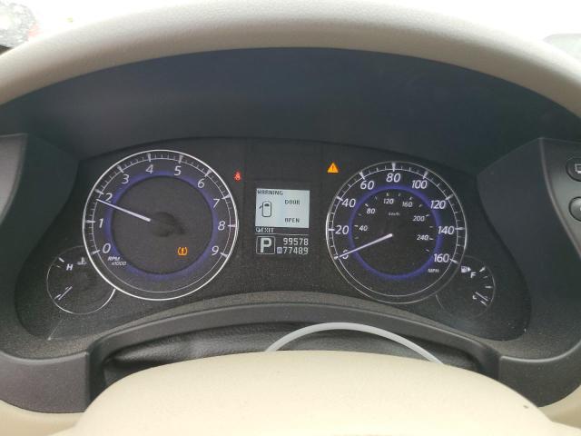 JN1AJ0HP8BM800630 - 2011 INFINITI EX35 BASE Սպիտակ լուսանկար 9