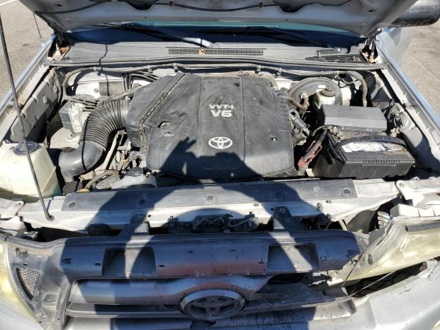 5TEJU62N29Z605641 - 2009 TOYOTA TACOMA DOUBLE CAB PRERUNNER SILVER photo 11