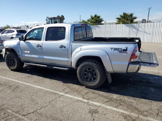 5TEJU62N29Z605641 - 2009 TOYOTA TACOMA DOUBLE CAB PRERUNNER SILVER photo 2