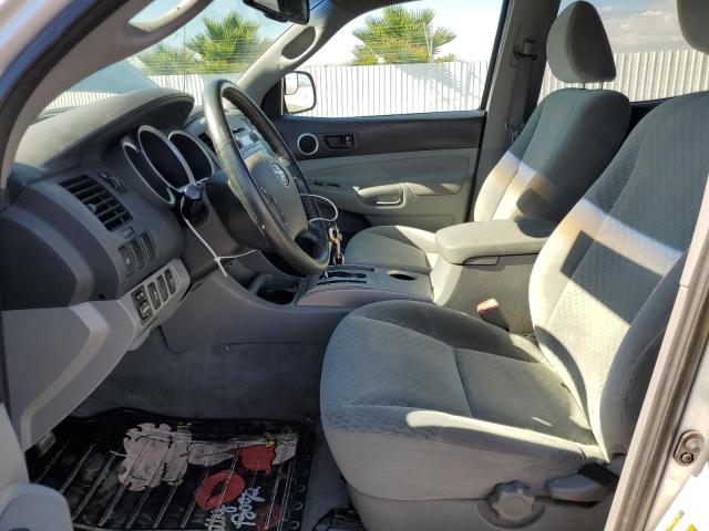 5TEJU62N29Z605641 - 2009 TOYOTA TACOMA DOUBLE CAB PRERUNNER SILVER photo 7