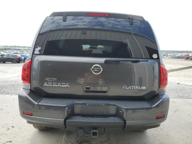 5N1AA0NE5BN606918 - 2011 NISSAN ARMADA PLATINUM GRAY photo 6