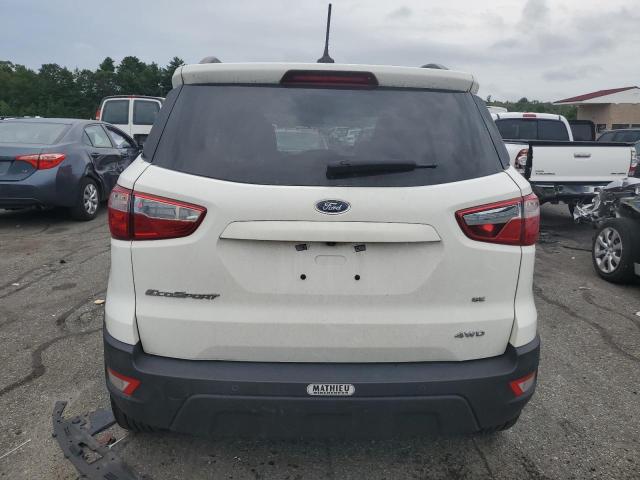 MAJ6P1UL4JC248354 - 2018 FORD ECOSPORT SE Ақ фото 6