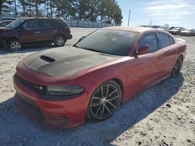 2C3CDXGJXGH150006 - 2016 DODGE CHARGER R/T SCAT PACK RED photo 2