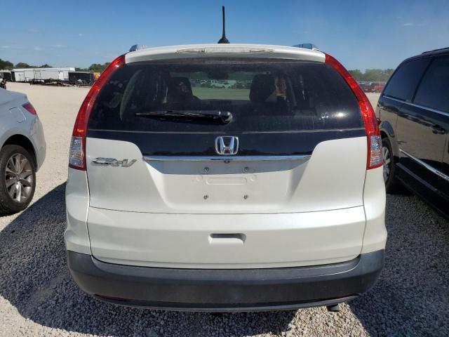 5J6RM3H79EL026353 - 2014 HONDA CR-V EXL WHITE photo 6