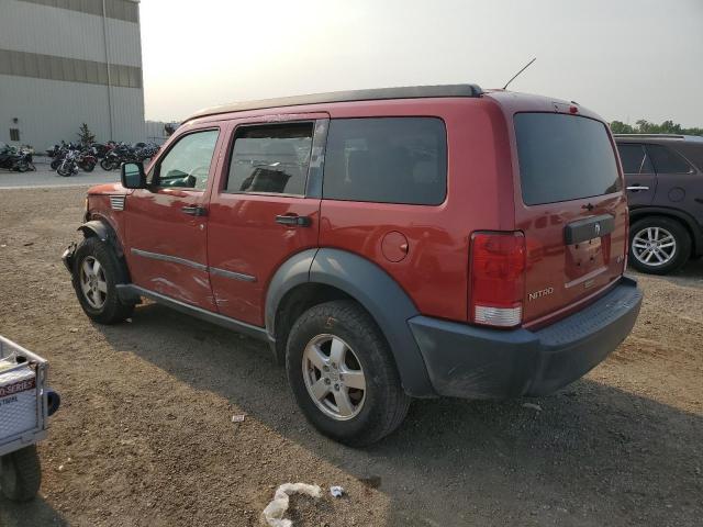 1D8GU28KX7W601803 - 2007 DODGE NITRO SXT MAROON photo 2