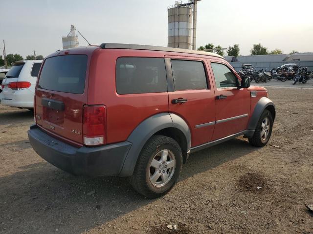 1D8GU28KX7W601803 - 2007 DODGE NITRO SXT MAROON photo 3