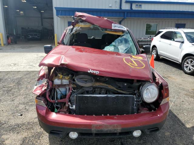 1C4NJRFB9ED687737 - 2014 JEEP PATRIOT LATITUDE RED photo 5