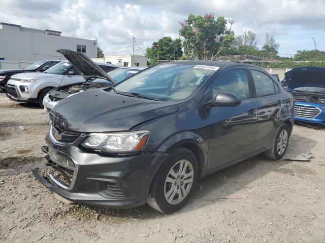 1G1JB5SH0J4101038 - 2018 CHEVROLET SONIC LS GRAY photo 1