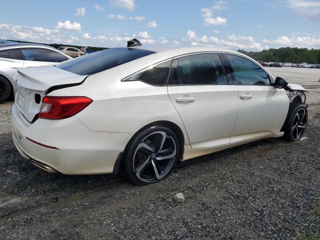 1HGCV1F38MA104470 - 2021 HONDA ACCORD SPORT WHITE photo 3