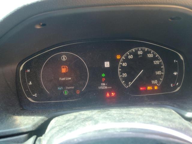 1HGCV2F91JA010906 - 2018 HONDA ACCORD TOURING BLACK photo 9