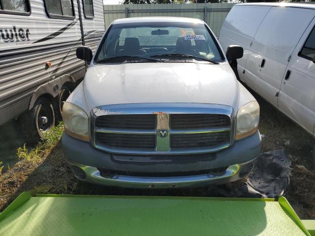 3D7KR26C46G104223 - 2006 DODGE RAM 2500 ST WHITE photo 5