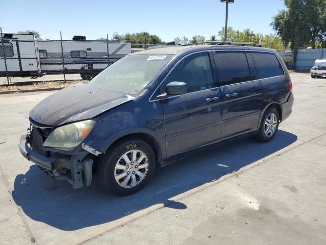 5FNRL38469B040167 - 2009 HONDA ODYSSEY EX BLUE photo 1