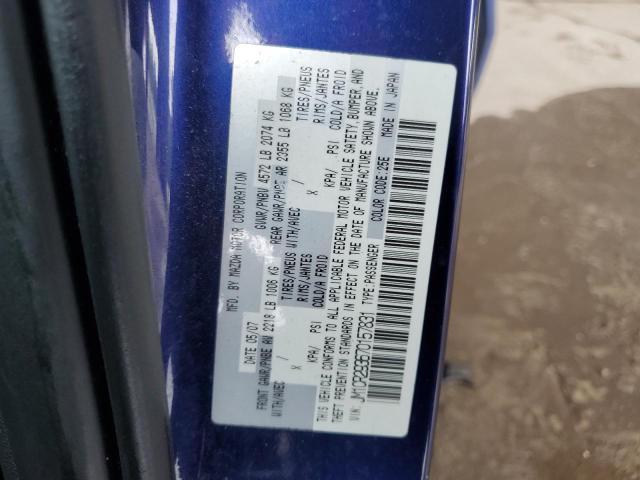 JM1CR293670157831 - 2007 MAZDA 5 BLUE photo 14