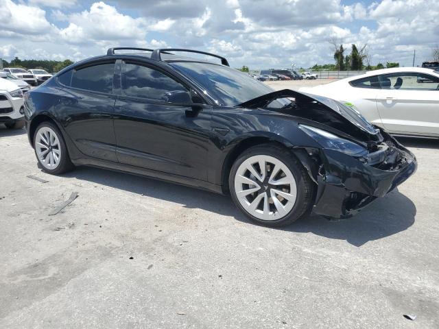 5YJ3E1EA1PF639389 - 2023 TESLA MODEL 3 BLACK photo 4