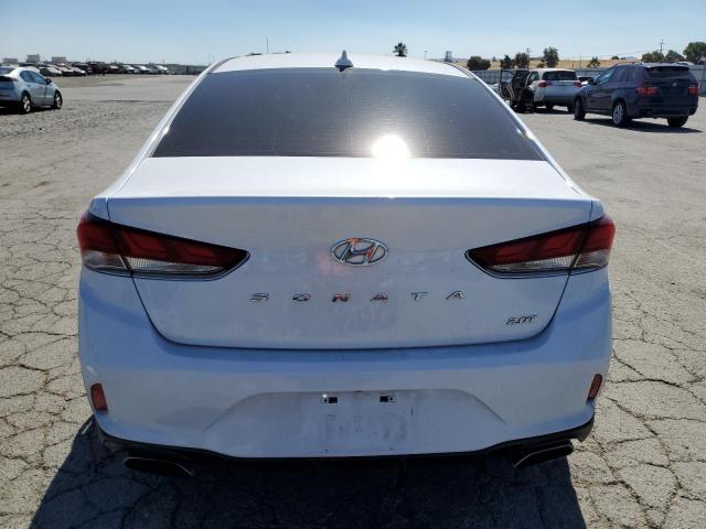 5NPE34AB2JH693971 - 2018 HYUNDAI SONATA SPORT WHITE photo 6