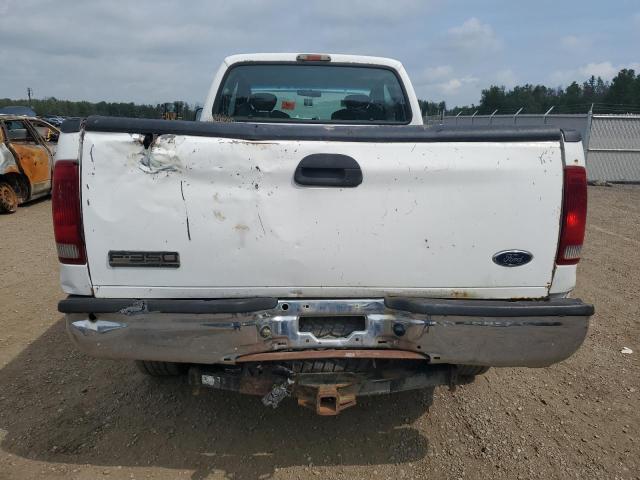 1FTWX31P37EB20228 - 2007 FORD F350 SRW SUPER DUTY WHITE photo 6