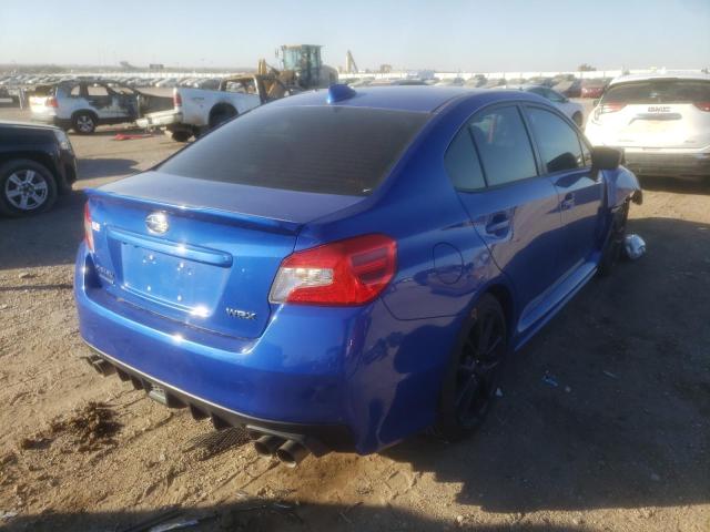 JF1VA1C67L9800910 - 2020 SUBARU WRX PREMIUM BLUE photo 4