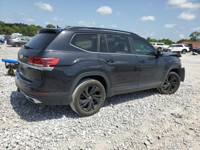 1V2WR2CA6PC509128 - 2023 VOLKSWAGEN ATLAS SE Siyah fotoğraf 3