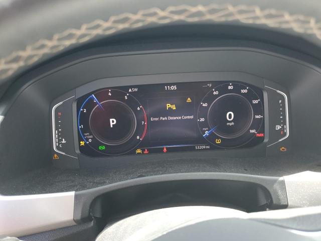 1V2WR2CA6PC509128 - 2023 VOLKSWAGEN ATLAS SE Siyah fotoğraf 9