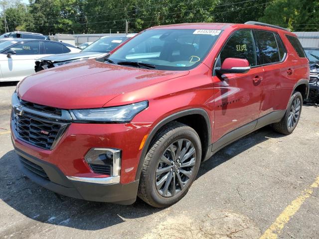 1GNERJKW5NJ157910 - 2022 CHEVROLET TRAVERSE RS RED photo 1