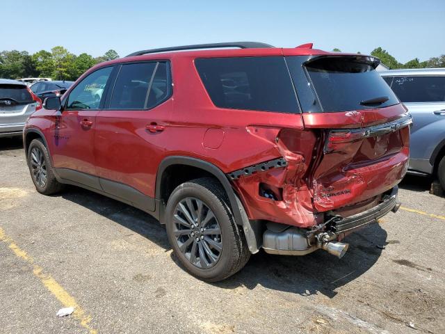 1GNERJKW5NJ157910 - 2022 CHEVROLET TRAVERSE RS RED photo 2