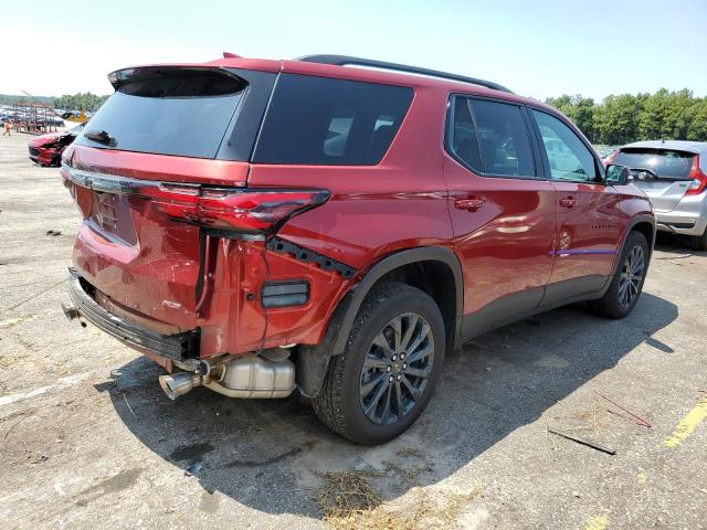 1GNERJKW5NJ157910 - 2022 CHEVROLET TRAVERSE RS RED photo 3