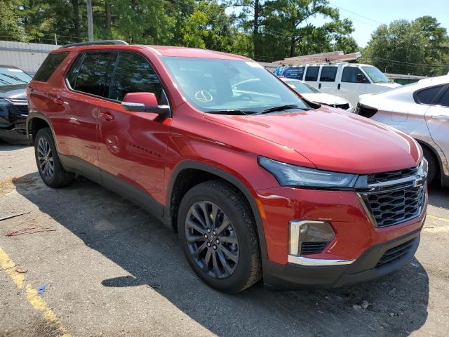 1GNERJKW5NJ157910 - 2022 CHEVROLET TRAVERSE RS RED photo 4