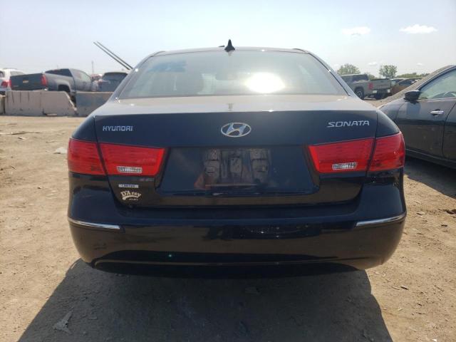 5NPEU46C59H524618 - 2009 HYUNDAI SONATA SE BLACK photo 6