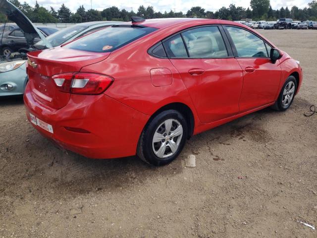 1G1BC5SM2J7174201 - 2018 CHEVROLET CRUZE LS RED photo 3