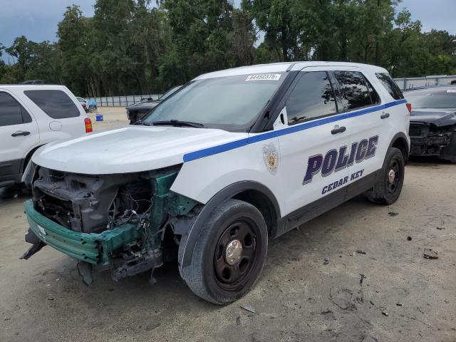 1FM5K8AR3GGC73569 - 2016 FORD EXPLORER POLICE INTERCEPTOR WHITE photo 1