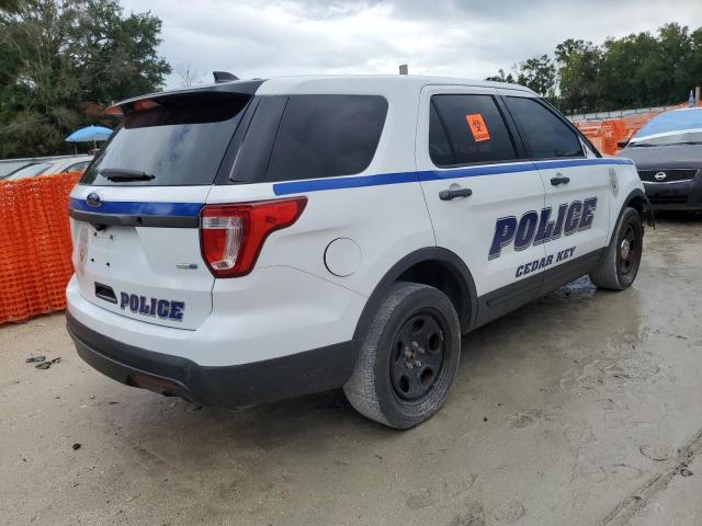 1FM5K8AR3GGC73569 - 2016 FORD EXPLORER POLICE INTERCEPTOR WHITE photo 3