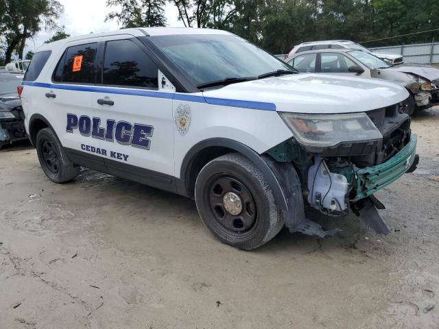 1FM5K8AR3GGC73569 - 2016 FORD EXPLORER POLICE INTERCEPTOR WHITE photo 4