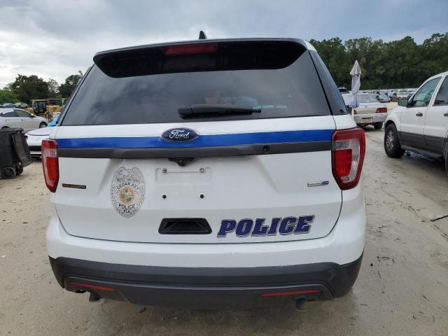 1FM5K8AR3GGC73569 - 2016 FORD EXPLORER POLICE INTERCEPTOR WHITE photo 6